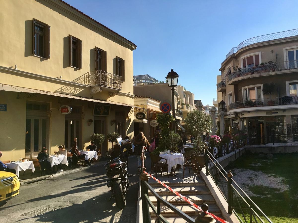 شقة Athens Authentic Elegance At Acropolis المظهر الخارجي الصورة
